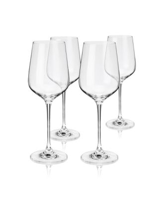 Reserve Inez Crystal Bordeaux Glasses, Set of 4