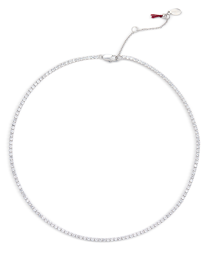 Shashi Tennis Necklace, 16.25-18.25