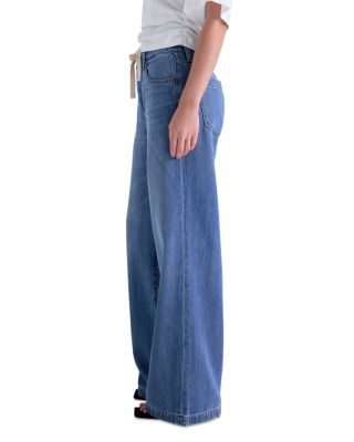 Jadyn Drawcord High Rise Relaxed Jeans in Expanse - thumbnail 4