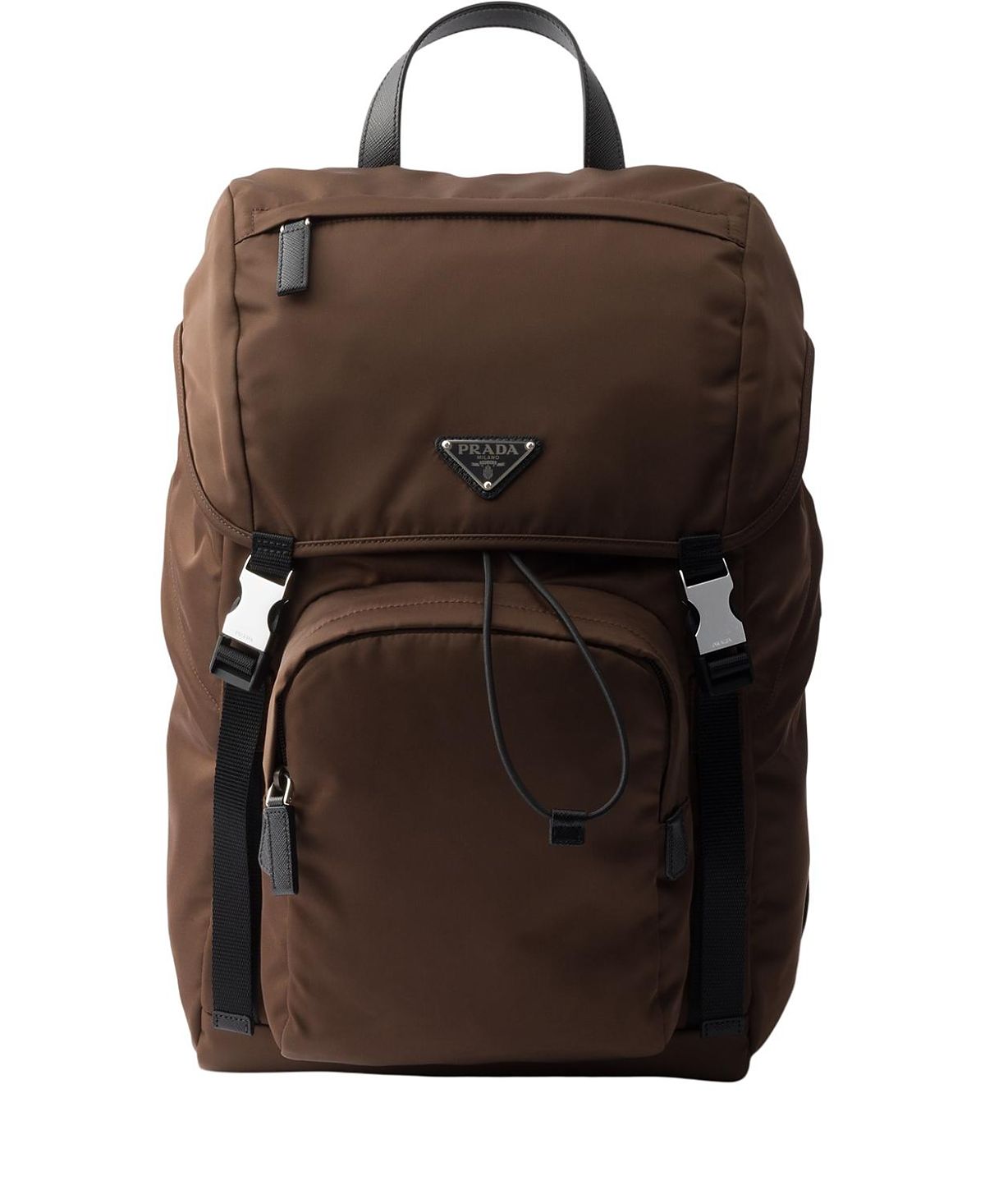 Prada Re-Nylon and Saffiano Leather Backpack