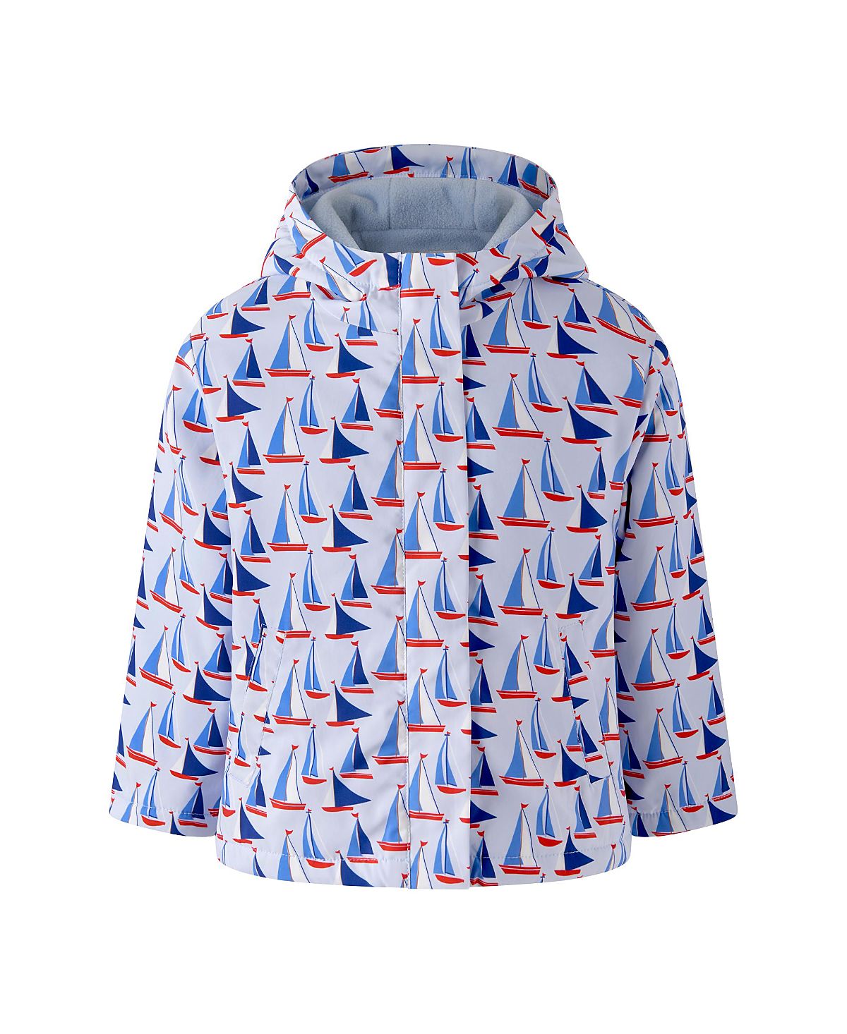 Rachel Riley Boys' Sailboat Rain Jacket - Baby, Little Kid, Big Kid