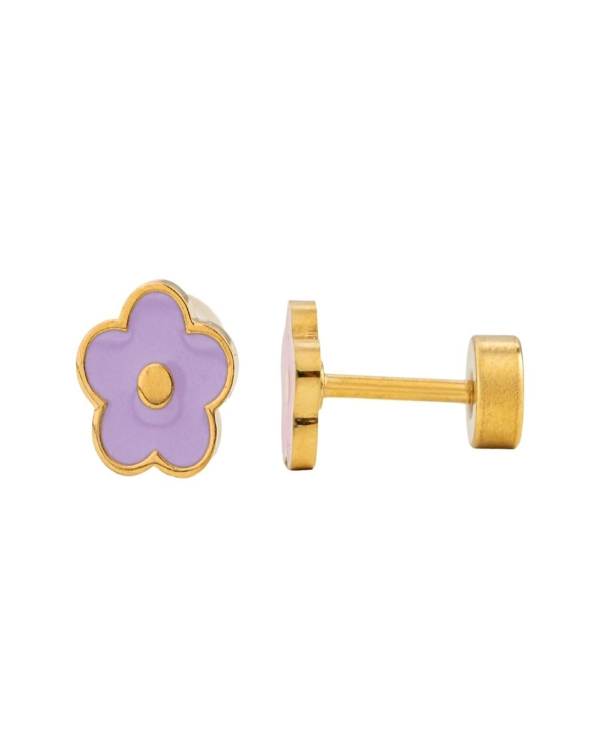 Pip Pop Girls' Petite Flower Earring