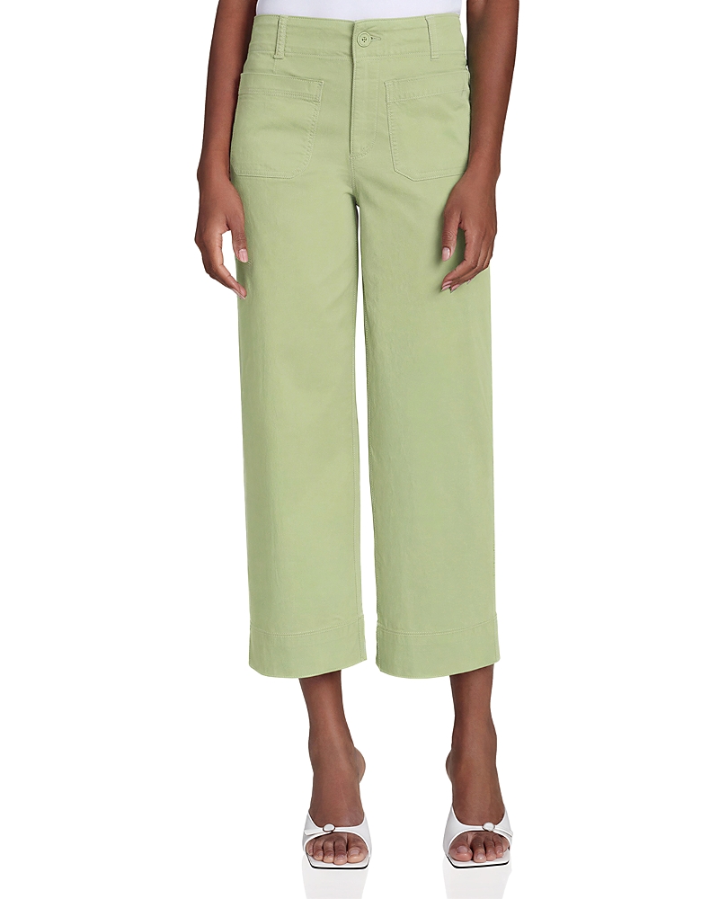 Bagatelle High Rise Patch Pockets Crop Pants