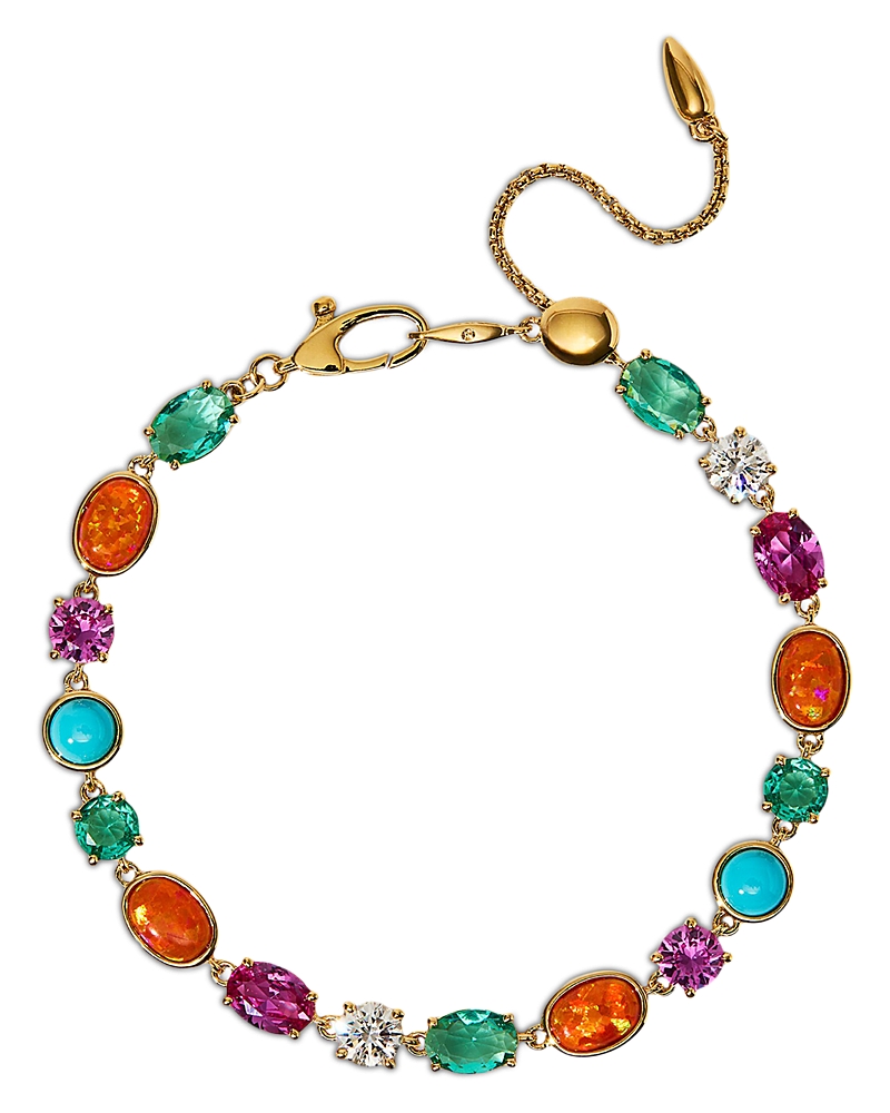 Nadri Frieda Multi Stone Slider Bracelet
