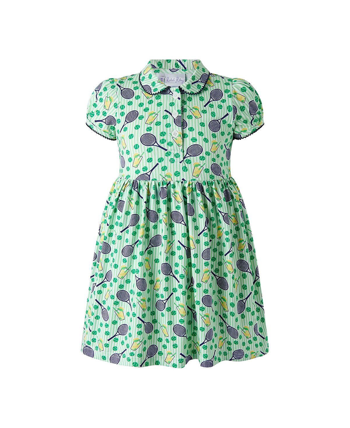 Rachel Riley Girls' Summer Sport Jersey Dress - Little Kid, Big Kid