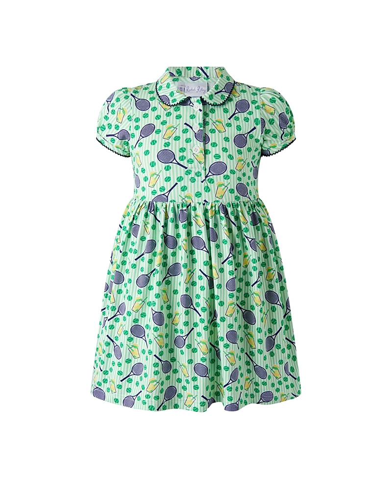 Rachel Riley Girls' Summer Sport Jersey Dress - Little Kid, Big Kid