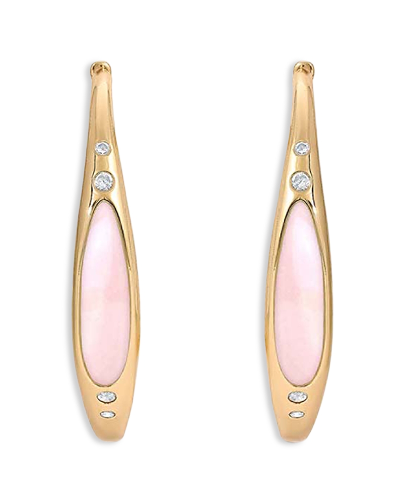 Ettika Gemstone Abyss Hoop Earrings