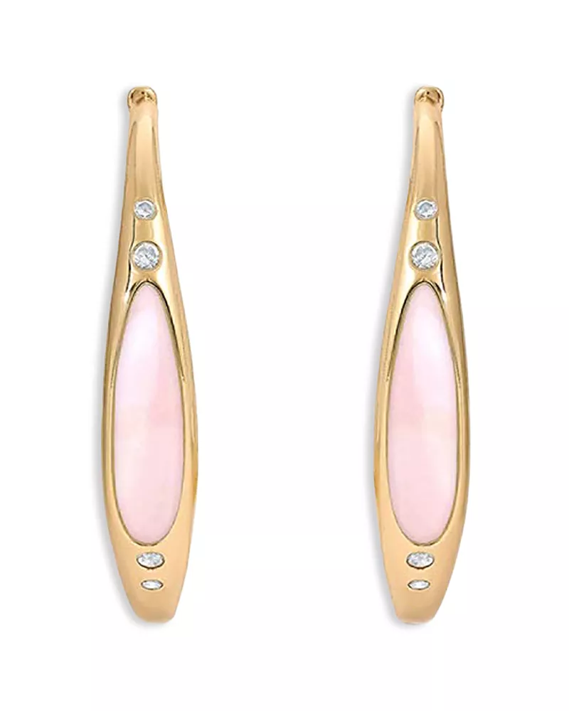 Ettika Gemstone Abyss Hoop Earrings