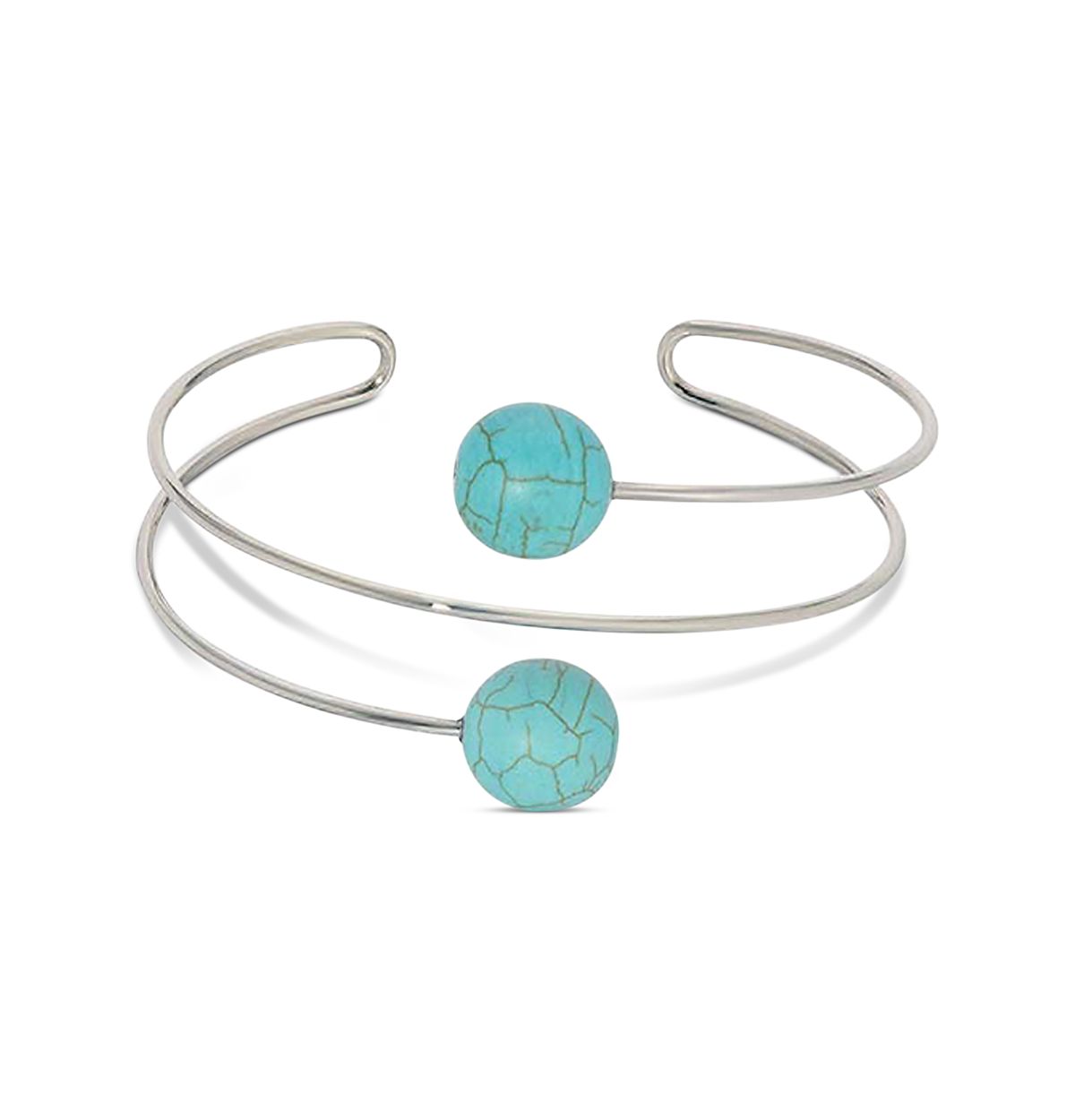 Ettika Summer Escape Stone Cuff Bracelet