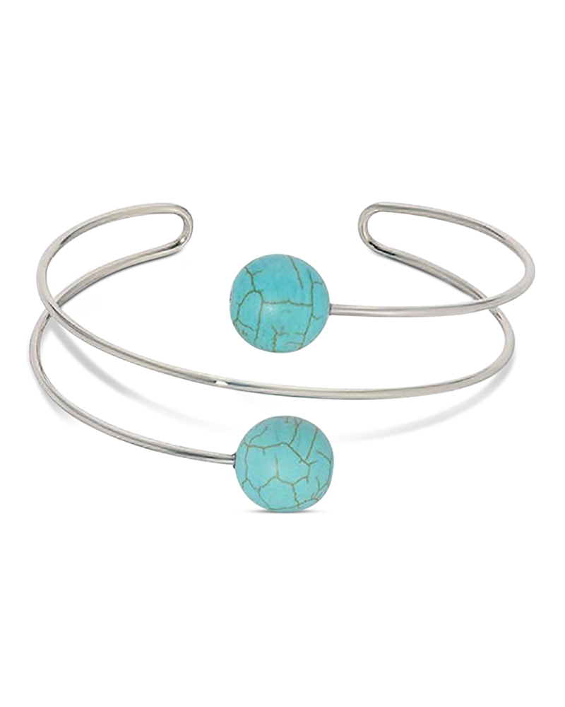 Ettika Summer Escape Stone Cuff Bracelet