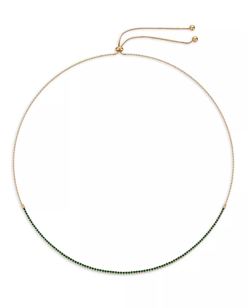 Ettika Adjustable Box Chain Necklace, 28