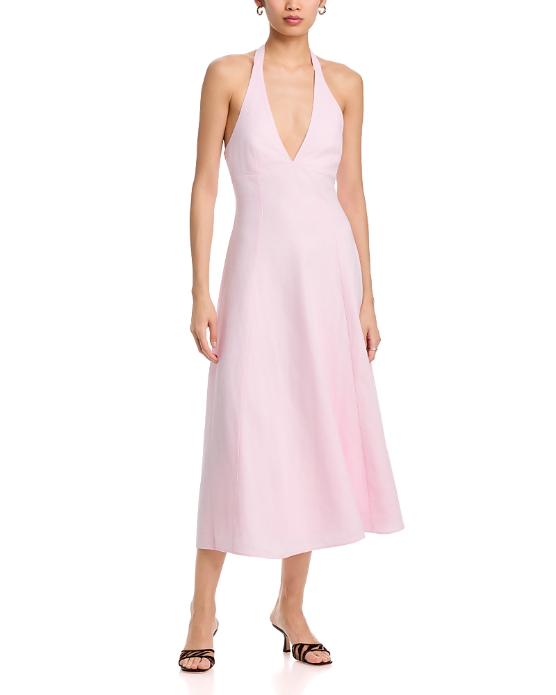 Wayf Heidi Halter Midi Dress