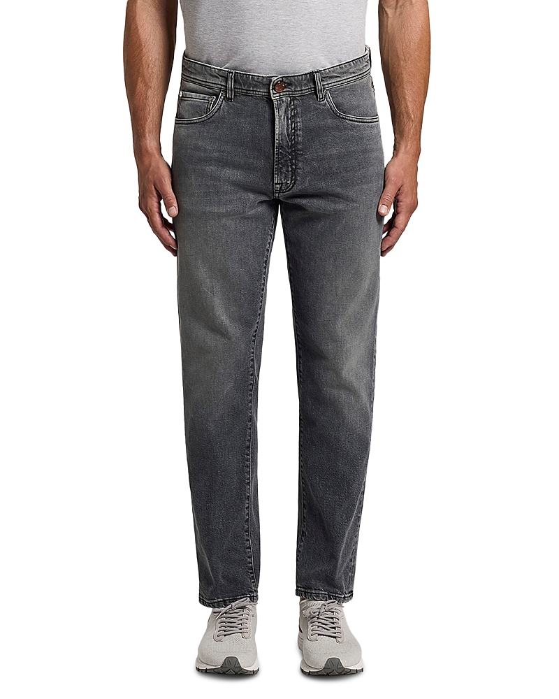 Peserico Regular Fit Jeans in Lunar Gray
