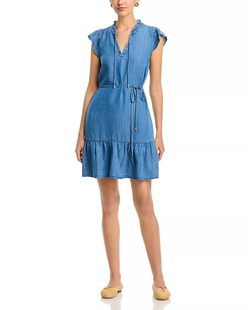 Tommy Bahama Bahia Blooms Short Sleeve Short Dress