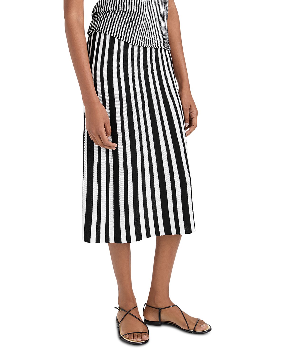 Proenza Schouler White Label Isley Rib Skirt