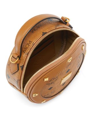 MCM Pina Small Visetos Leather Crossbody | Bloomingdale's Handbags