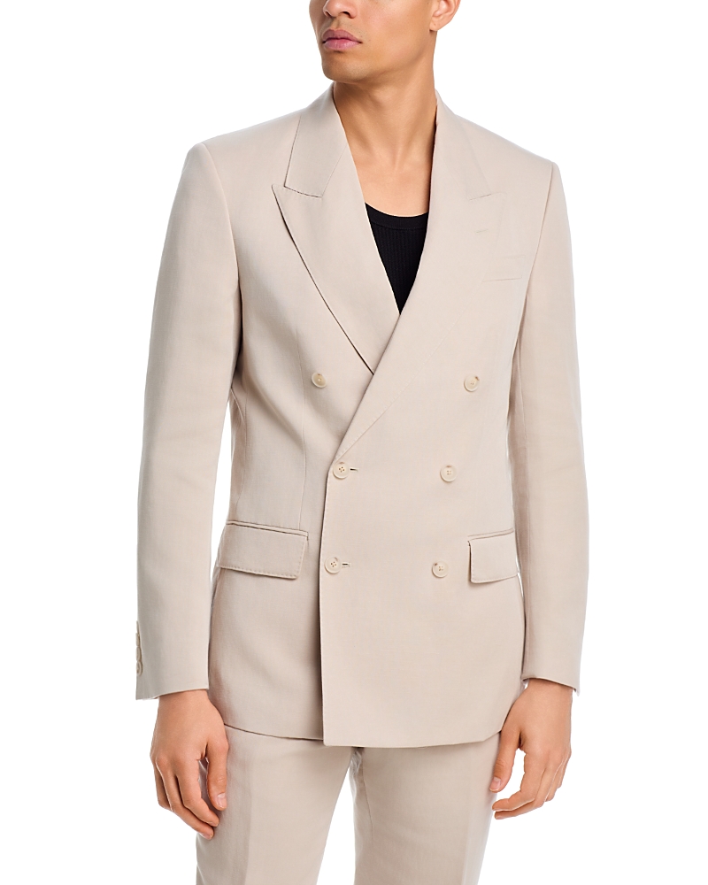 Boss x Beckham Regular Fit Double Breasted Sport Coat