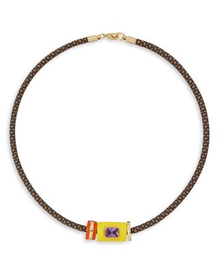 Roxanne Assoulin — Roxanne Assoulin The Cylinder Cord Necklace, 15