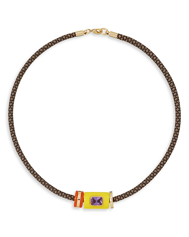 Roxanne Assoulin The Cylinder Cord Necklace, 15