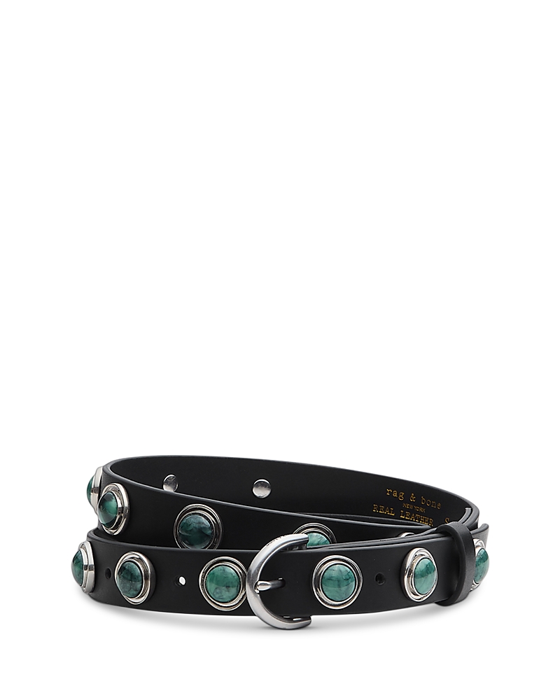 rag & bone Women's Celia Studded Belt
