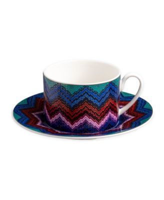  Starlight Tea Cup & Saucer, Set of 2