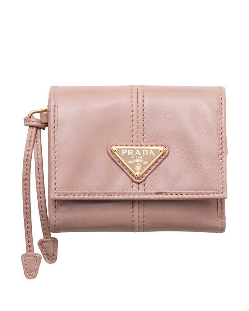 Prada Small Leather Wallet · OS