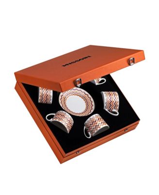  Iconic Tea Cup & Saucer, Set of 6