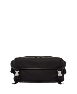  Re-Nylon And Saffiano Leather Shoulder Bag