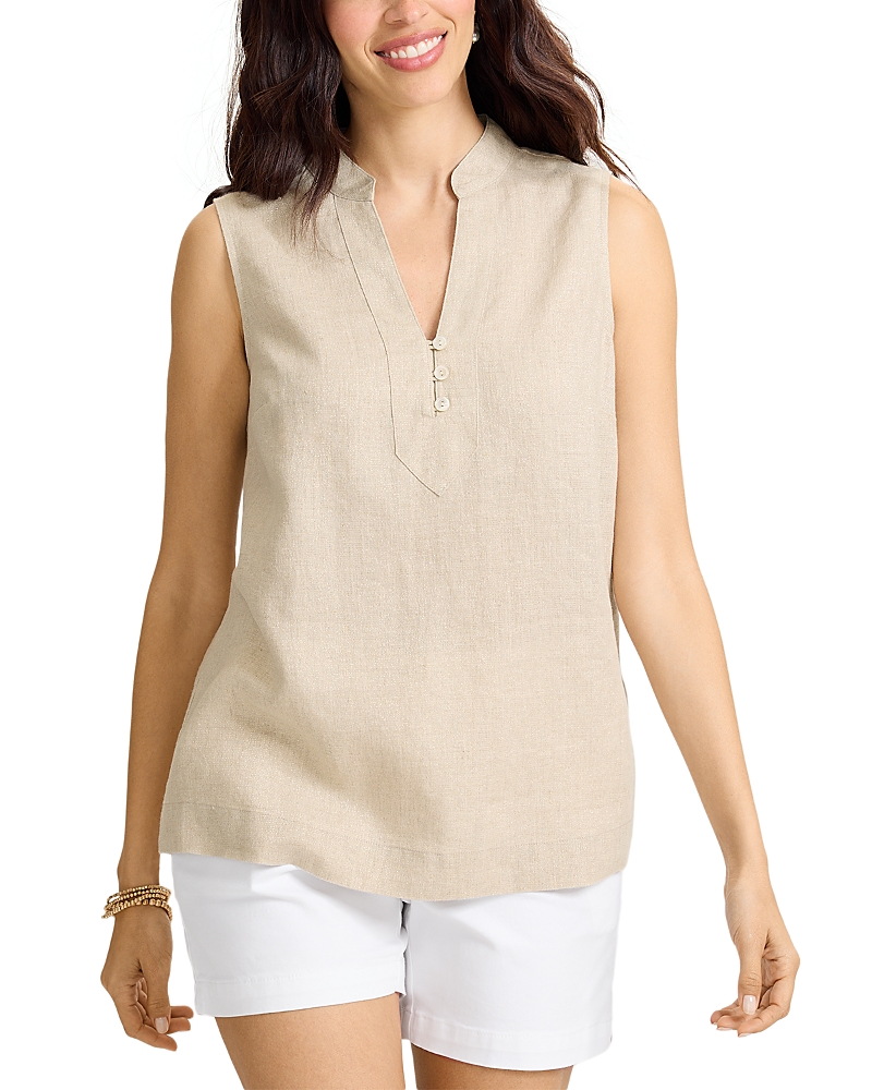 Tommy Bahama Two Palms Shine Linen Top