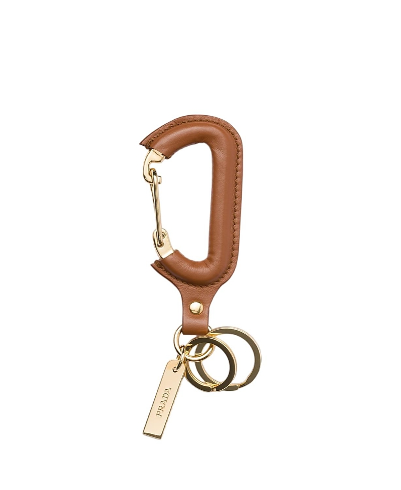 Prada Leather Keychain