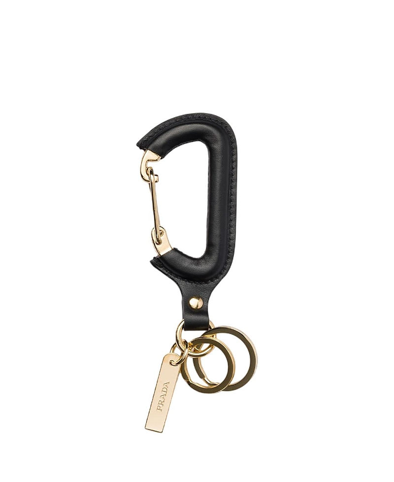 Prada Leather Keychain · OS