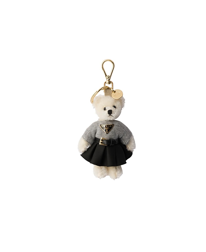 Prada Teddy Keychain Charm