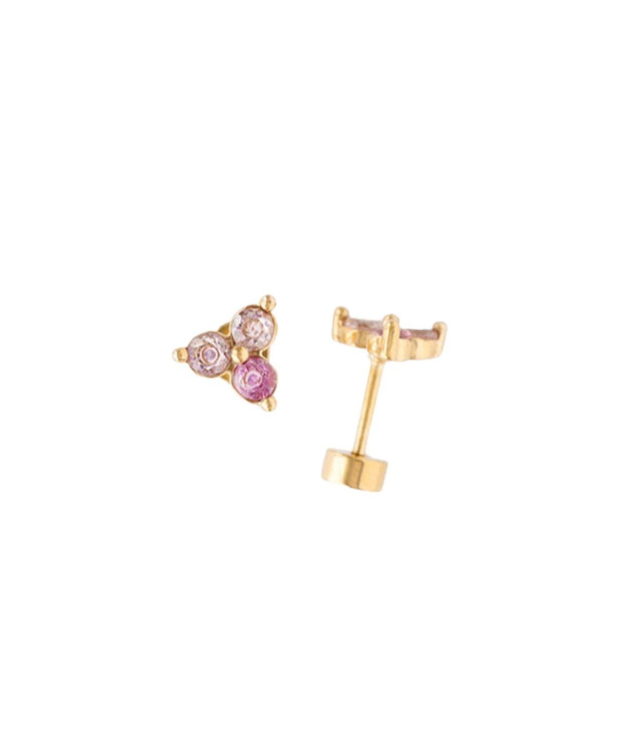 Pip Pop Girls' Ombre Gem Earring