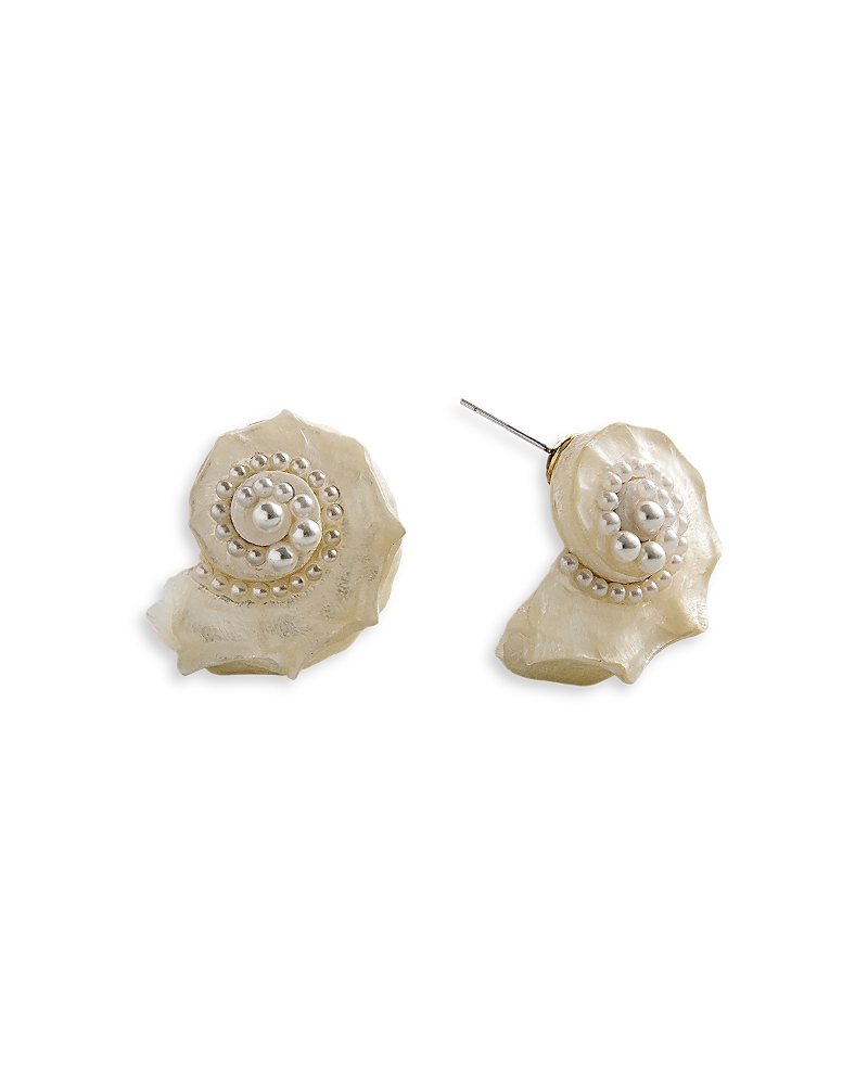 Baublebar Santana Shell Statement Stud Earrings