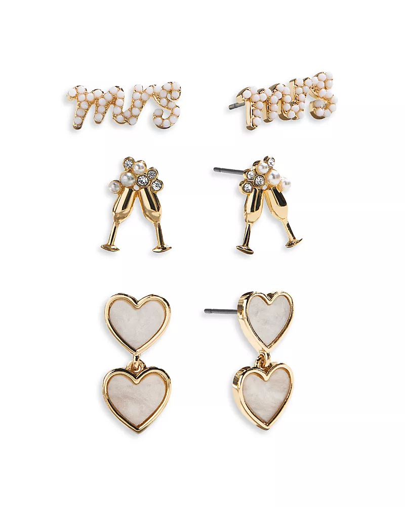 Baublebar Happily Ever After Bridal Earring Set