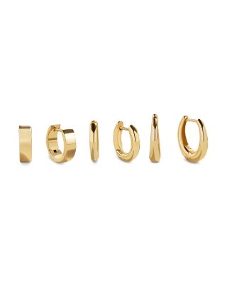 Maris Hoop Earrings, set of 3