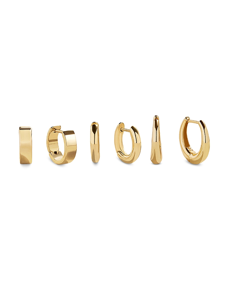 Baublebar Maris Hoop Earrings, set of 3