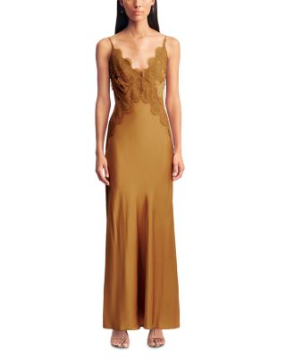 Simona Lace Slip Maxi Dress