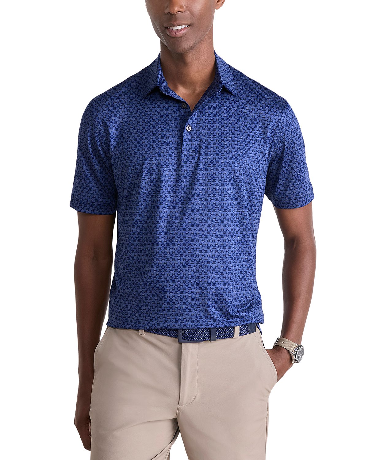 Vineyard Vines Printed Sankaty Polo Shirt