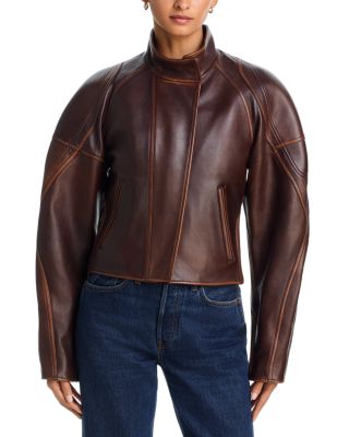 Leather Saddle Jacket