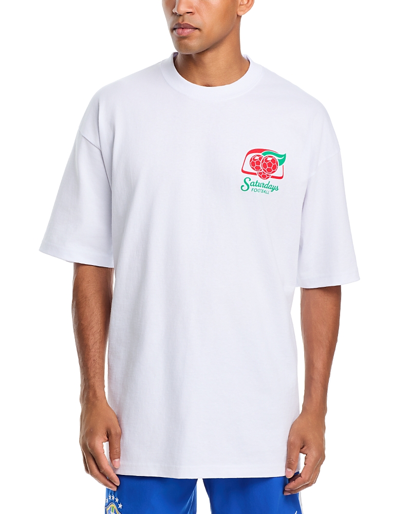 Saturdays Football Brasilia Graphic Tee