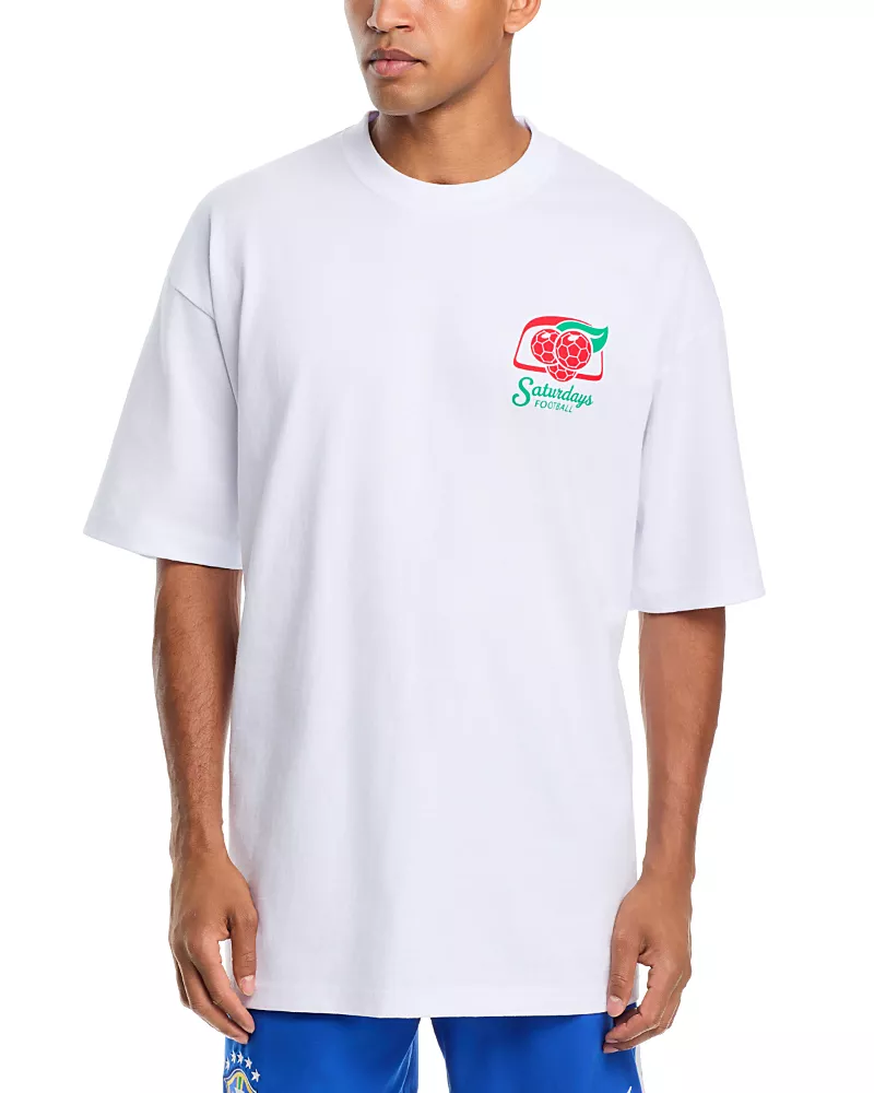 Saturdays Football Brasilia Graphic Tee