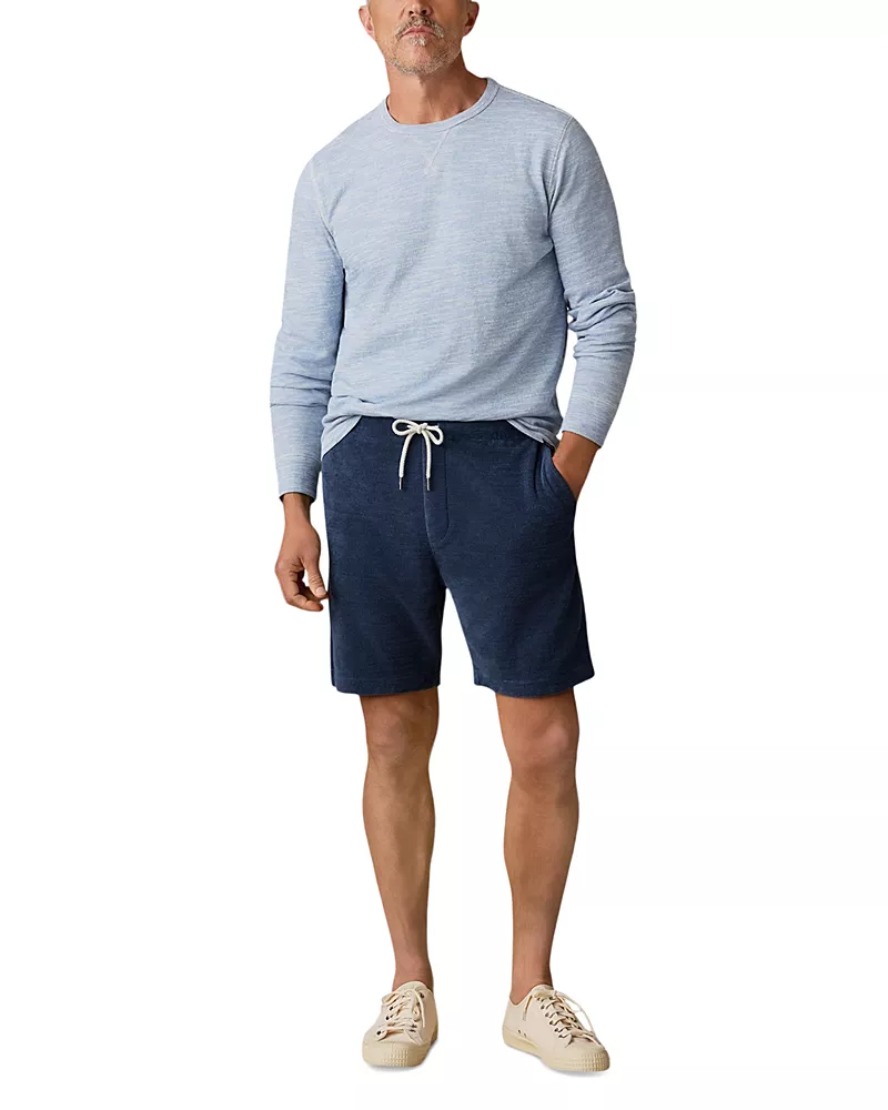 Faherty Cabana Relaxed Fit 7.5 Sweat Shorts