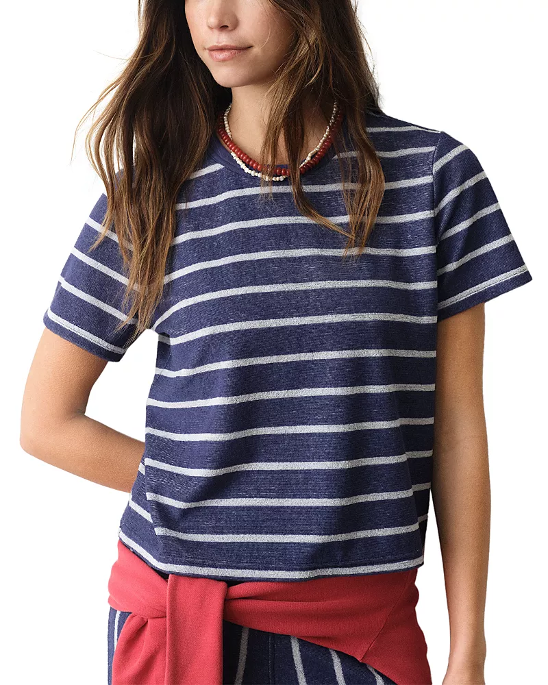 Marine Layer Beach Terry Crewneck Tee