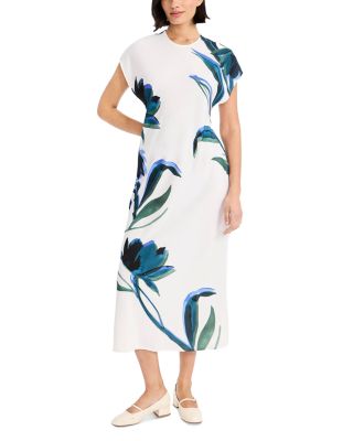 Moonlight Crepe Printed Dress