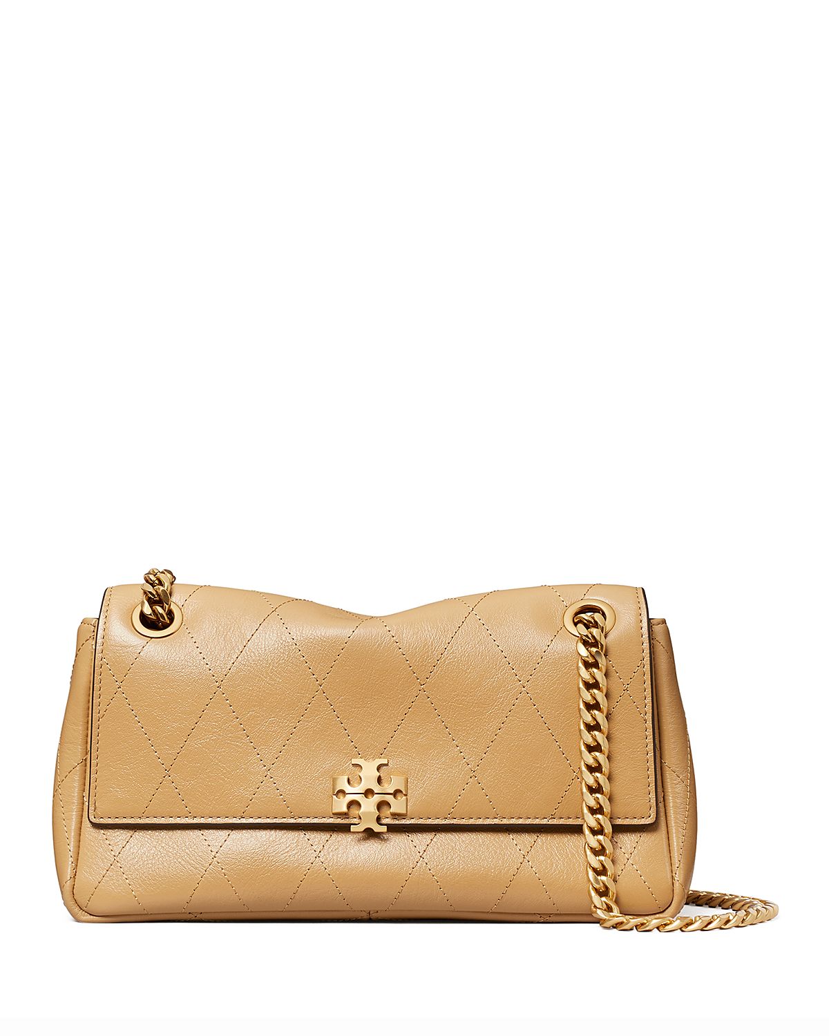 Tory Burch Charlie Small Quilted Leather Shoulder Bag