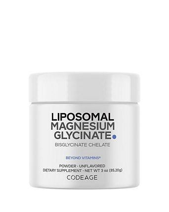 Magnesium Glycinate Powder, Unflavored Bisglycinate Magnesium Chelated Mineral Non-GMO