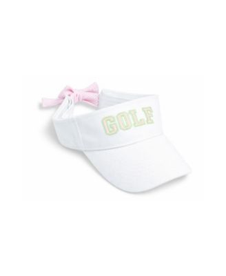  Girl's Golf Bow Visor - Little Kid, Big Kid