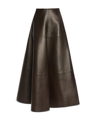 Varda Leather Skirt