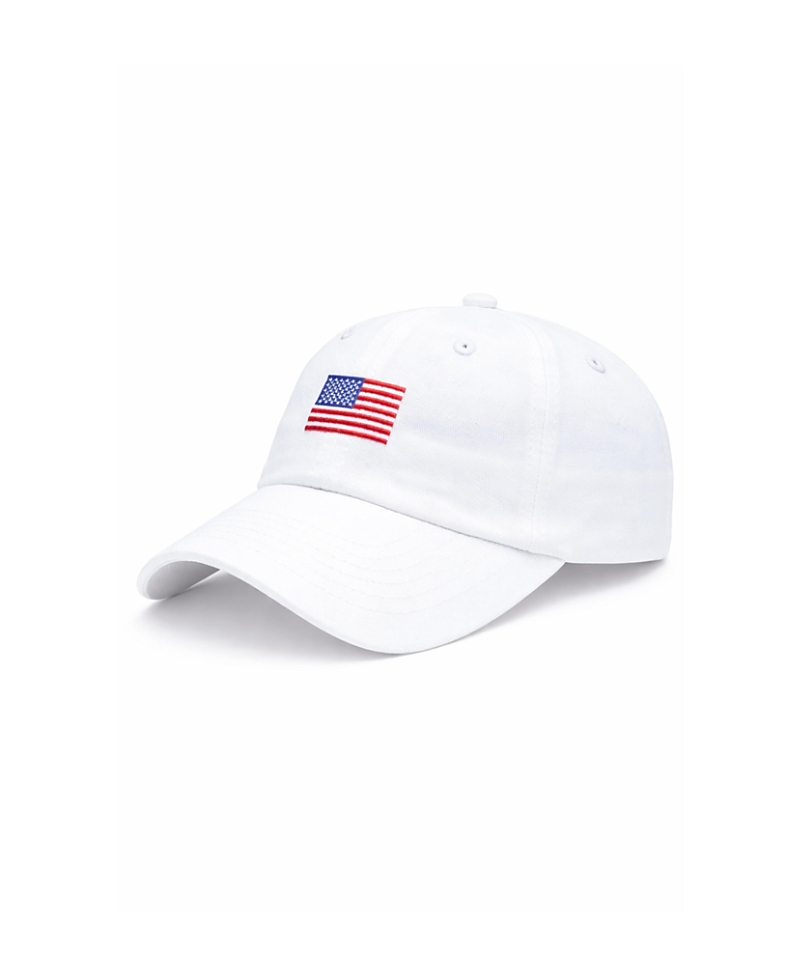 Bits & Bows Unisex American Flag Baseball Hat